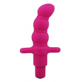 Розовый мини-вибратор Frisky Flex Vibe - 11,9 см.